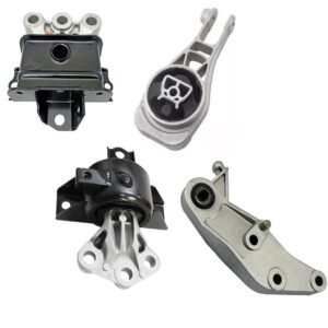 Kit 4 Coxim Motor Câmbio Cobalt 1.4 2011 em Diante Onix 1.0/1.4 2013 Até 2019 Prisma 1.0/1.4 2013 Até 2018 Spin 1.8 12..